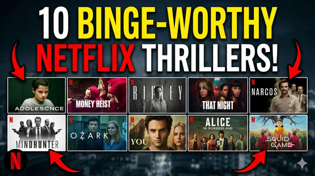 The 10 Best Netflix Crime & Thriller Series to Watch in 2026