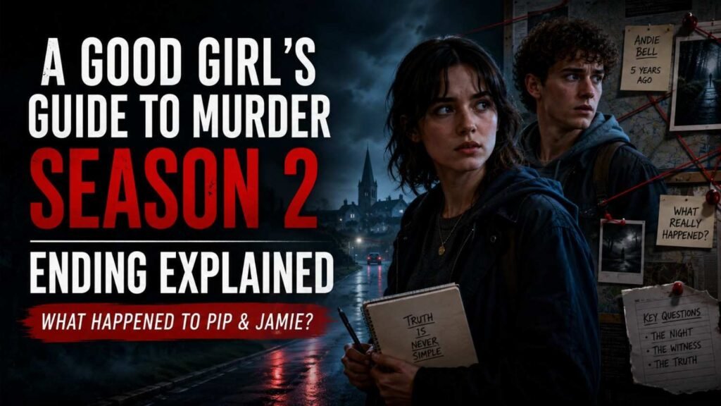 A Good Girl's Guide to Murder Season 2 Ending Explained What Happened to Pip & Jamie