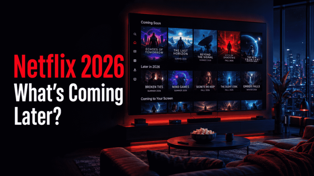 What's Coming to Netflix Later in 2026