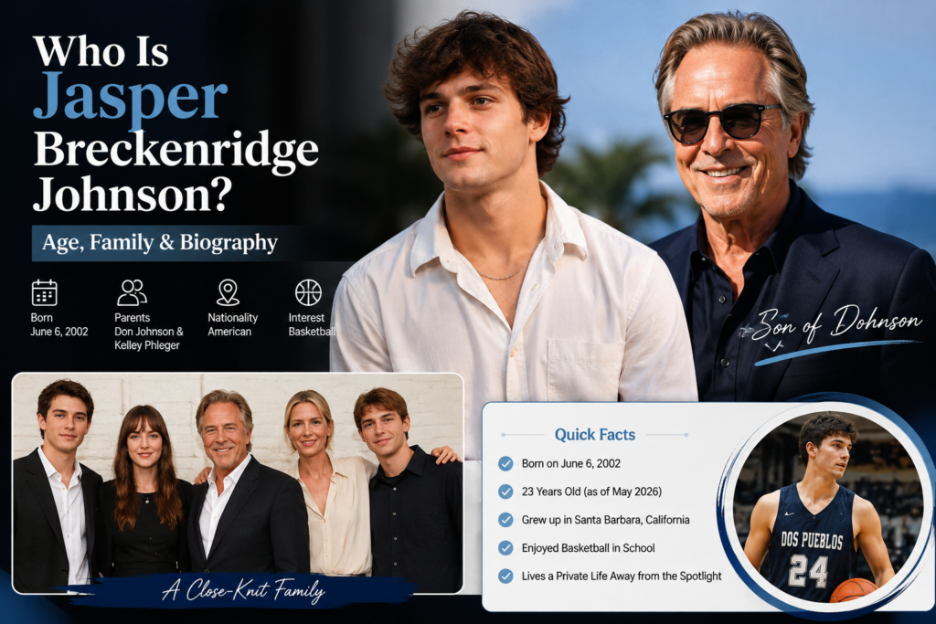 Who Is Jasper Breckenridge Johnson Age, Family, Biography & Everything to Know