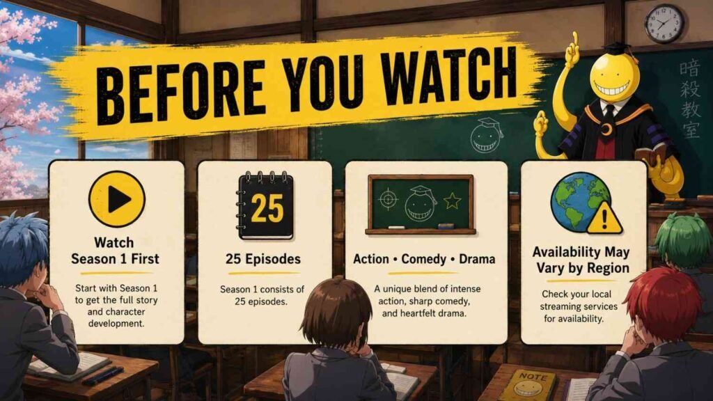 Assassination Classroom Season 2 Story Spoiler-Light Overview