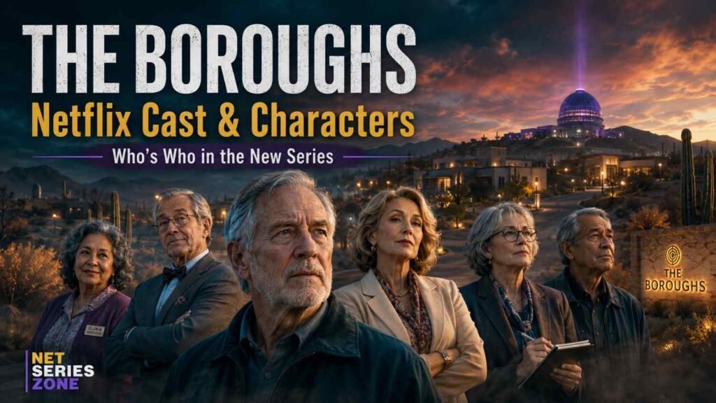 The Boroughs Netflix Full Cast, Characters & Who's Who in the Duffer Brothers' New Series