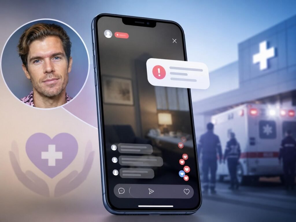 Perez Hilton hospitalized What police confirmed