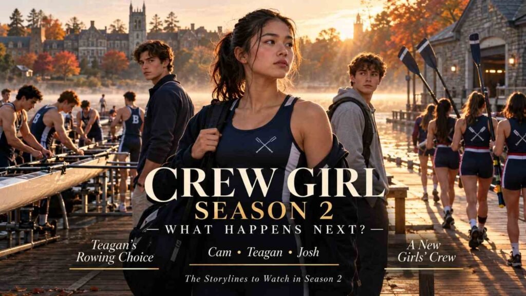 Crew Girl Season 2 story possibilities with Teagan, rowing teams, Cam and Josh